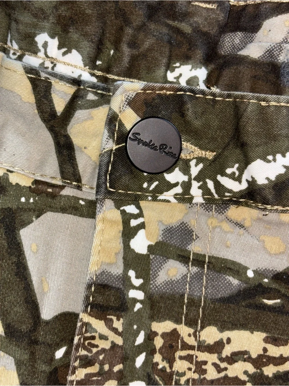 Smoke Rise Cargo Pants in Camo Print